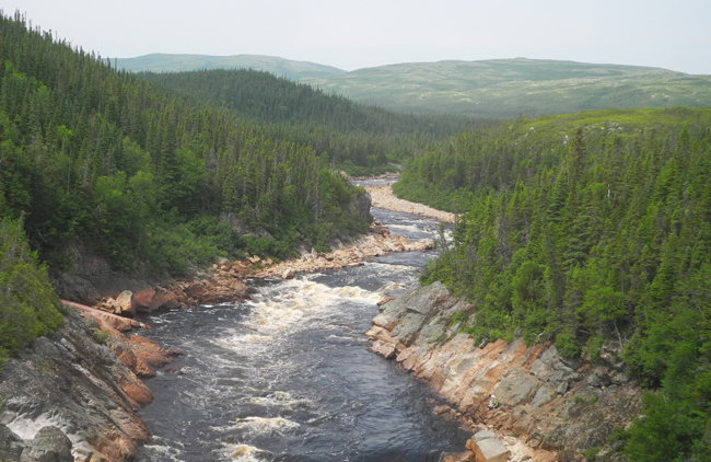 Scenic landscape in Labrador